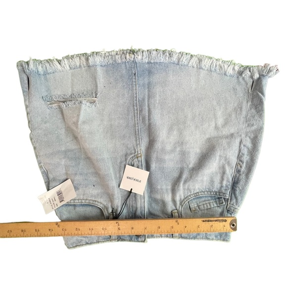Sneak Peek denim mini skirt size small - Picture 8 of 13